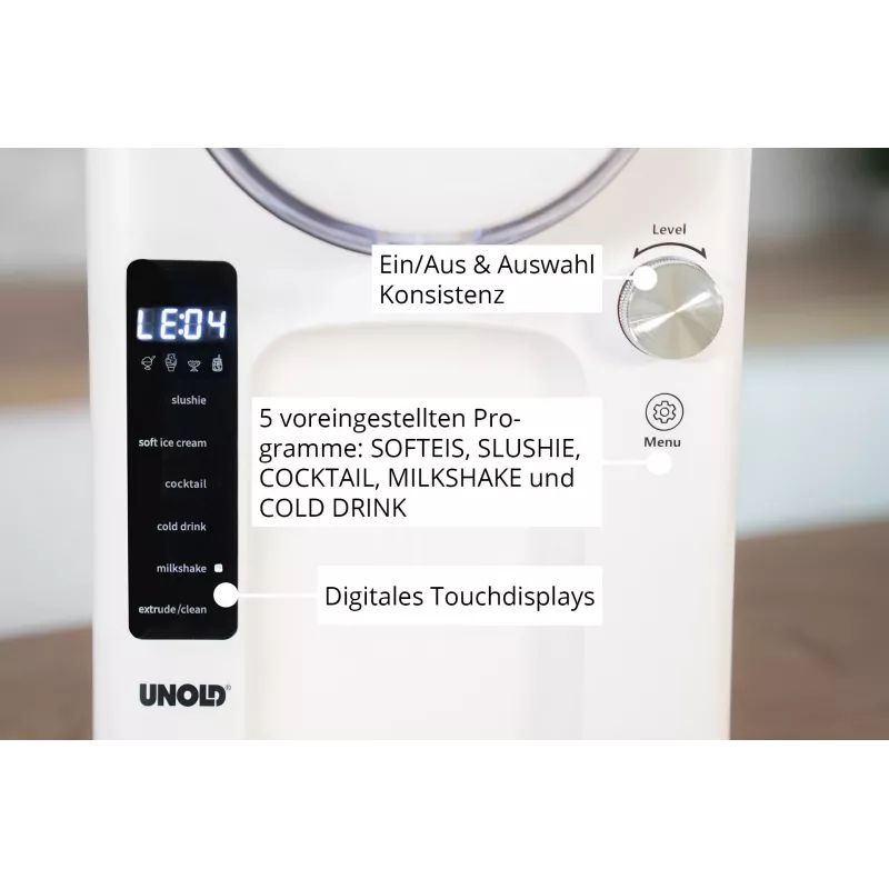 Unold 2in1 slush- en softijsmachine Sofie 48950 2 L 150 W