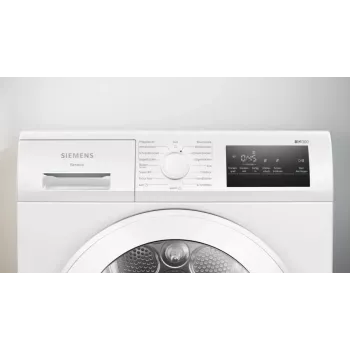Siemens iQ300 WT45HVA4 wasdroger vrijstaand frontlader 8 kg wit