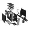 Fractal Design Define 7 PCGH Edition midi-tower behuizing, zwart (FD-C-DEF7A-11)
