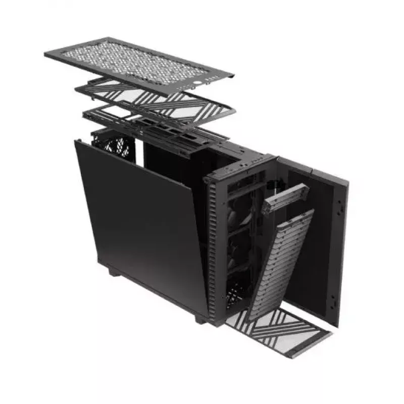 Fractal Design Define 7 PCGH Edition midi-tower behuizing, zwart (FD-C-DEF7A-11)