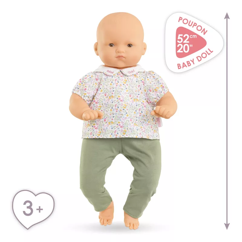 Babypop Simba‑Dickie Mon Grand Poupon Chéri — Corolle-stijl, levensechte babypop