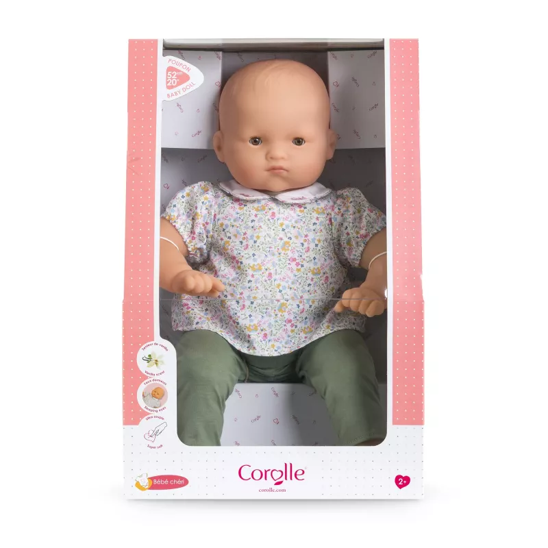 Babypop Simba‑Dickie Mon Grand Poupon Chéri — Corolle-stijl, levensechte babypop