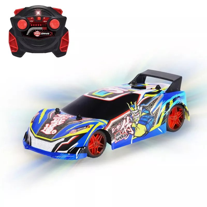 Radioafstandsbediende auto Simba-Dickie Dickie RC Laser Samurai schaal 1:20