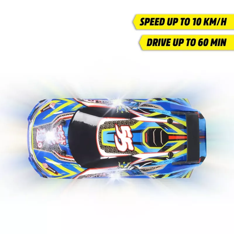 Radioafstandsbediende auto Simba-Dickie Dickie RC Laser Samurai schaal 1:20