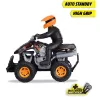 Op afstand bestuurbare modderquad Simba-Dickie schaal 1:18, RC speelgoedquad, batterijgevoed