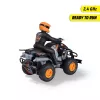 Op afstand bestuurbare modderquad Simba-Dickie schaal 1:18, RC speelgoedquad, batterijgevoed