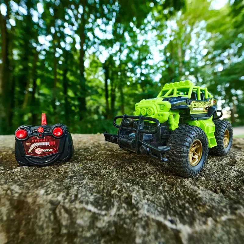 Radioafstandsbediende krokodilspeelgoed Simba-Dickie Croc Commander schaal 1:18