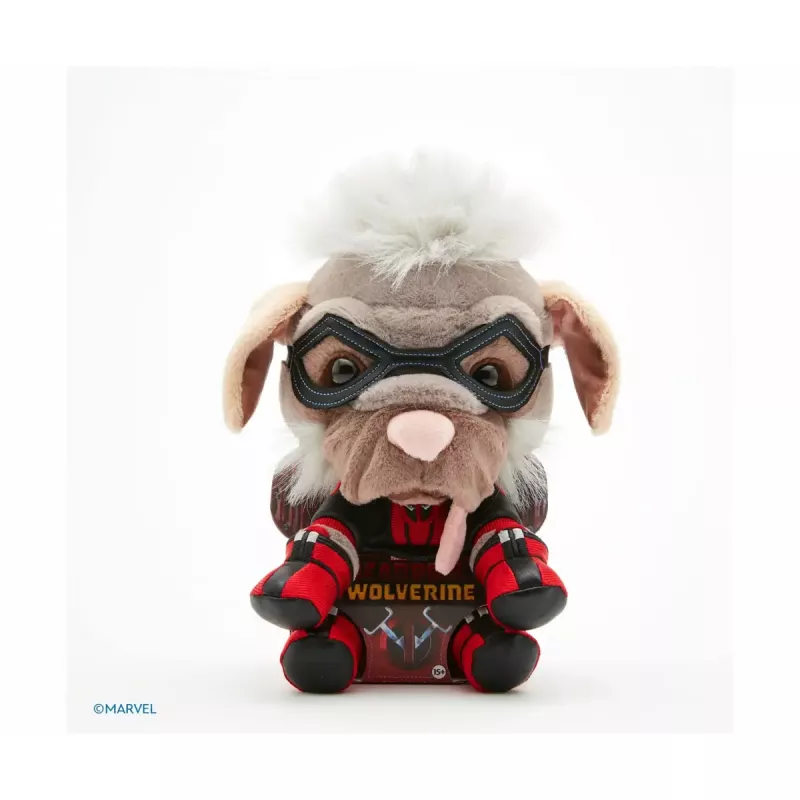Pluche dier Simba-Dickie Simba Disney Marvel Dogpool 25 cm – zachte knuffelfiguur