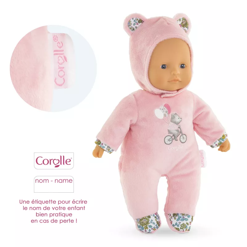 Pluchen beer Simba-Dickie Corolle Mon Doudou Corolle Sweetheart roze — comfort knuffelpop