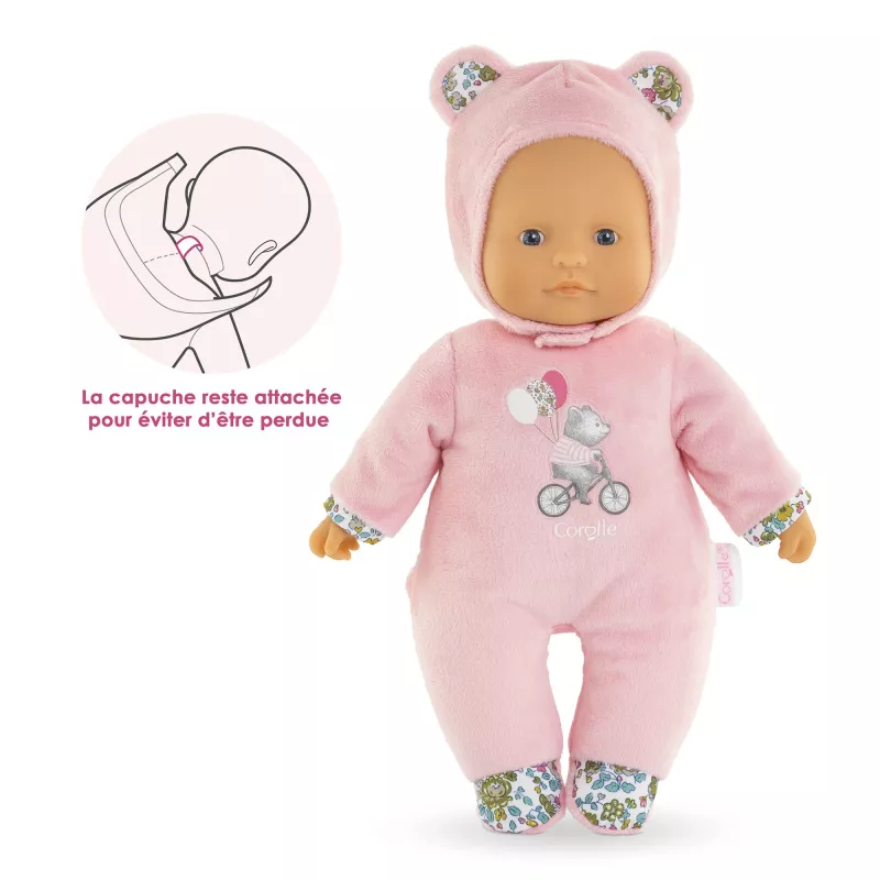 Pluchen beer Simba-Dickie Corolle Mon Doudou Corolle Sweetheart roze — comfort knuffelpop