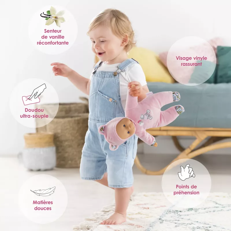 Pluchen beer Simba-Dickie Corolle Mon Doudou Corolle Sweetheart roze — comfort knuffelpop