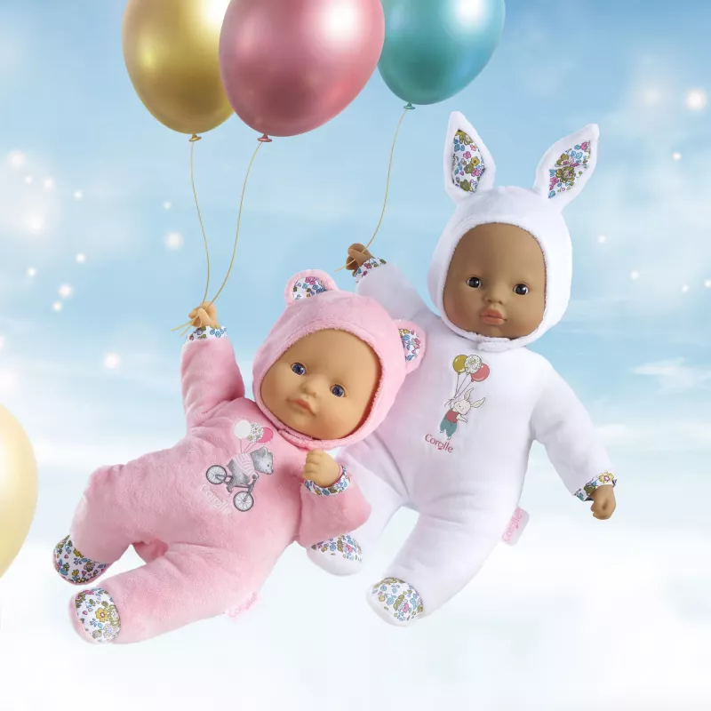 Pluchen beer Simba-Dickie Corolle Mon Doudou Corolle Sweetheart roze — comfort knuffelpop