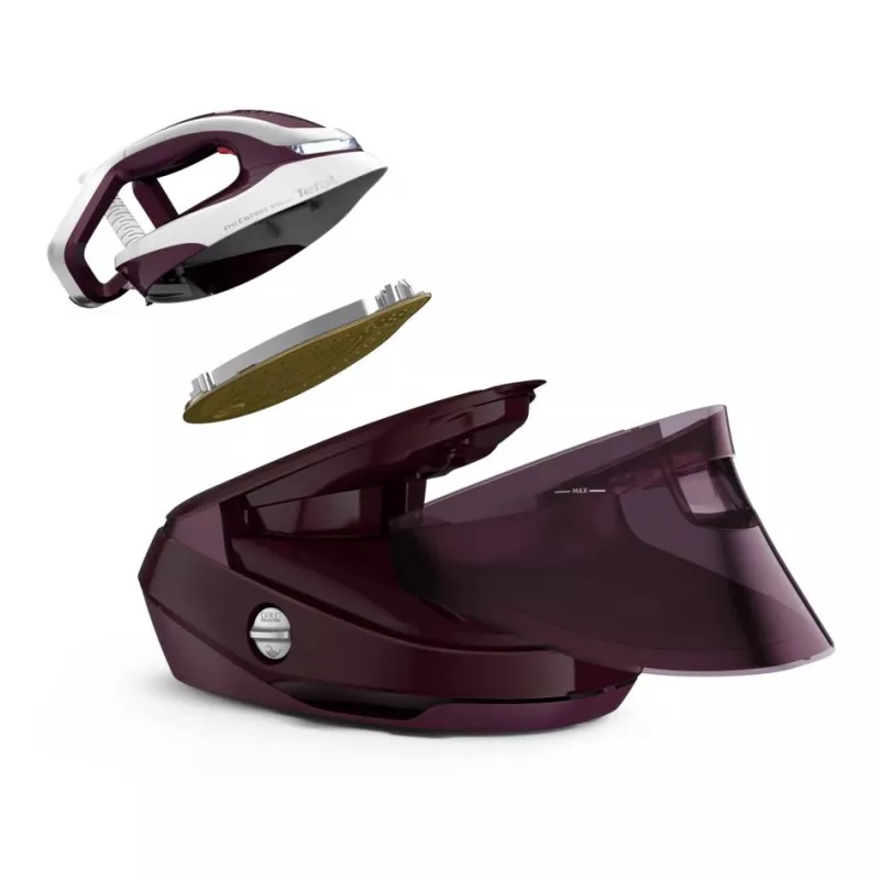 Tefal Pro Express Vision GV9810 3000 W 1,1 L Durilium AirGlide Autoclean-strijkzool rood, wit