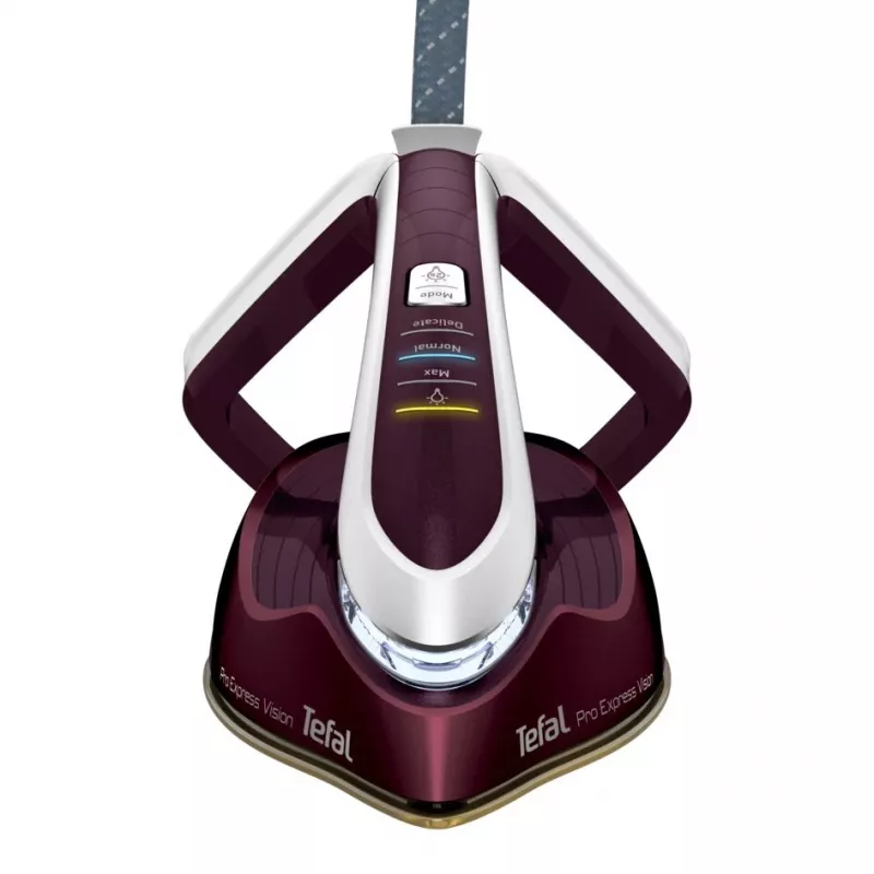 Tefal Pro Express Vision GV9810 3000 W 1,1 L Durilium AirGlide Autoclean-strijkzool rood, wit