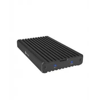 ICY BOX IB-2817M-C32 SSD-behuizing zwart M.2