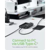 ICY BOX IB-2817M-C32 SSD-behuizing zwart M.2
