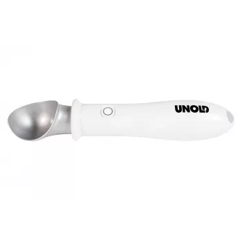 Ijslepel Unold 488990 4 mm RVS kunststof wit