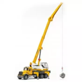 Kraanvrachtwagen BRUDER MACK Granite Liebherr