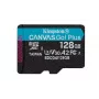 Kingston Technology 128 GB microSDXC Canvas Go Plus Gen4 200R A2 U3 single pack zonder ADP