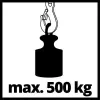 Elektrische kabeltakel Einhell TC-EH 500 1000 W 500 kg