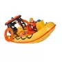 Speelgoedboot Simba-Dickie Fireman Sam Neptunus-boot met figuur – speelvoertuig