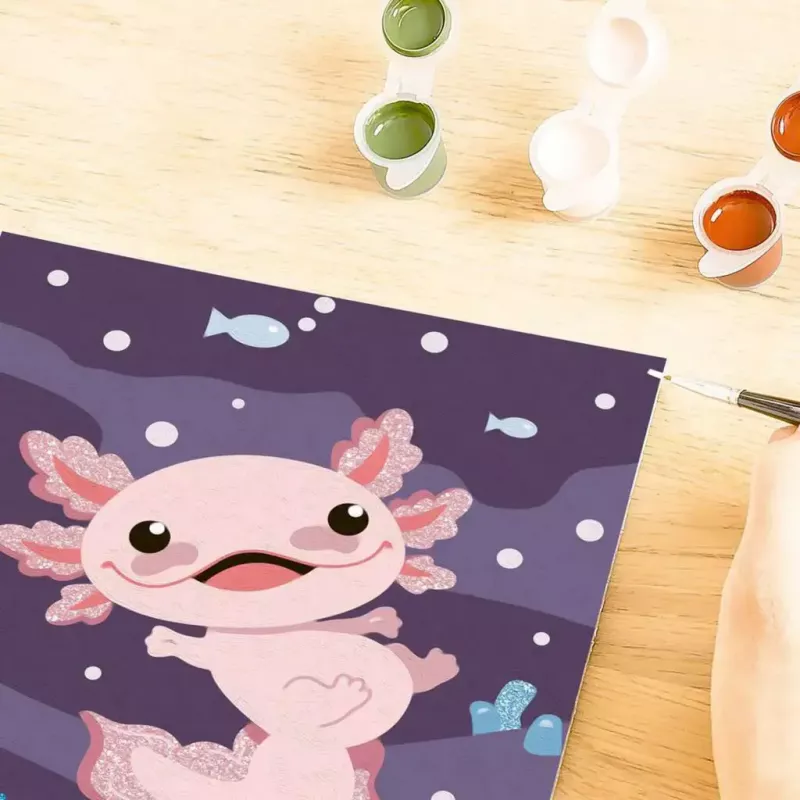 Schilderset Ravensburger CreArt — Axolotl (kunstset) van Ravensburger