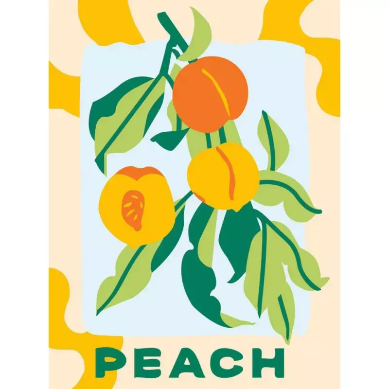 Malset Ravensburger CreArt — Peaches (creatieve malset, model 25517)