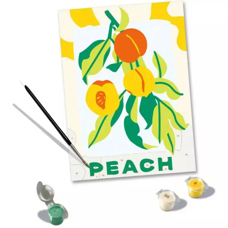 Malset Ravensburger CreArt — Peaches (creatieve malset, model 25517)