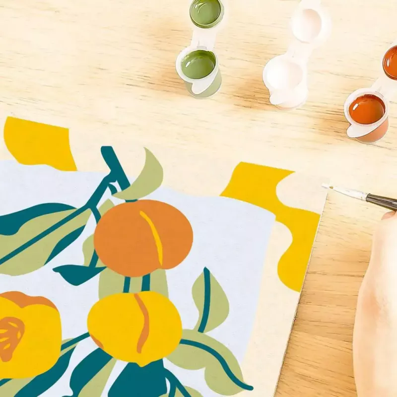 Malset Ravensburger CreArt — Peaches (creatieve malset, model 25517)