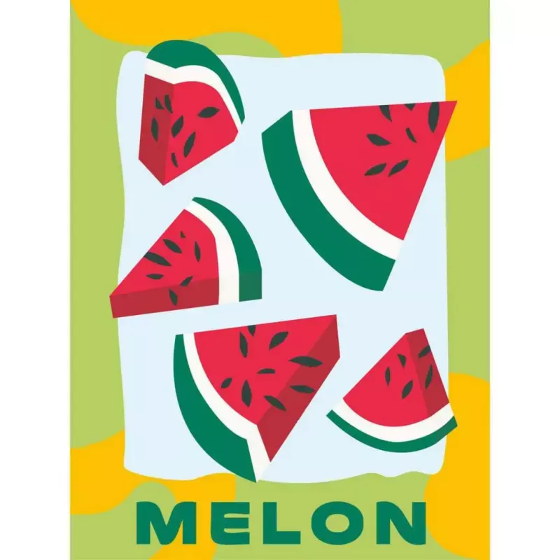 Schilderen-op-nummer-set Ravensburger CreArt – Meloenen (design), Ravensburger 25516