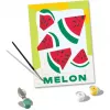 Schilderen-op-nummer-set Ravensburger CreArt – Meloenen (design), Ravensburger 25516
