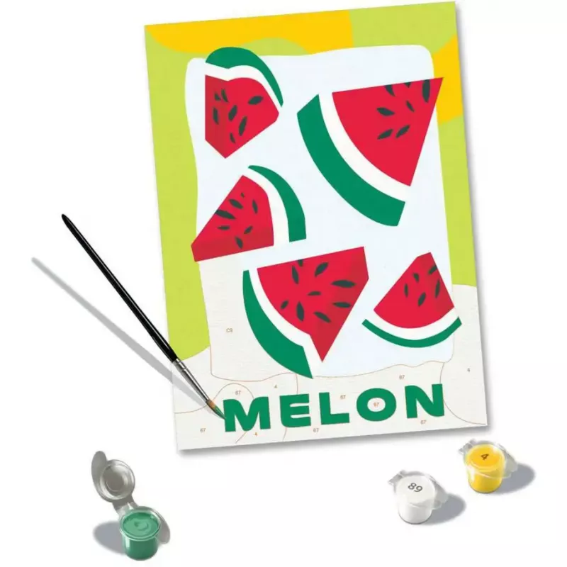 Schilderen-op-nummer-set Ravensburger CreArt – Meloenen (design), Ravensburger 25516