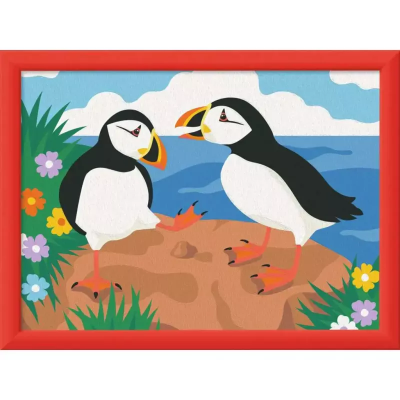 Ravensburger CreArt Puffins schilderset