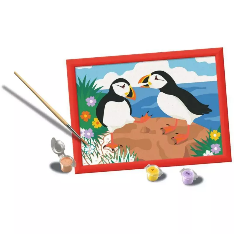 Ravensburger CreArt Puffins schilderset