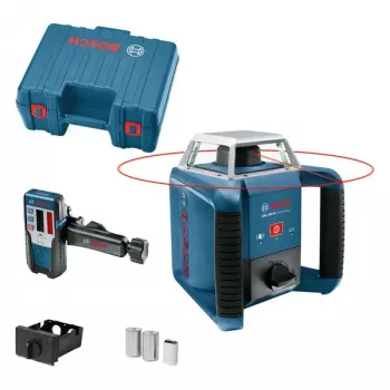 Rotatielaser Bosch GRL 400 H 400 m bereik 0,08 mm/m nauwkeurigheid