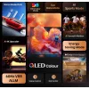 Hisense 65E77Q 165,1 cm (65") QLED 4K Ultra HD Smart TV, VIDAA, wifi, drievoudige tuner, zwart