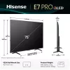 Hisense 75E77Q PRO 190,5 cm (75 inch) 4K Ultra HD Smart TV Wi-Fi zwart