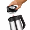 Unold 18715 waterkoker 1,5 L 1800 W zwart, roestvrij staal