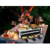 Steba RC 108 Multi-Raclettegrill, 2000 W, 8 pannetjes, roestvrij staal/zwart