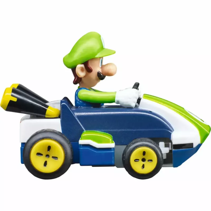 Op afstand bestuurbare auto CARRERA Mario Kart Mini 2,4 GHz – Luigi Paperbox