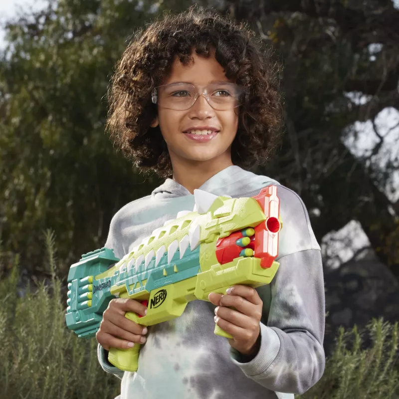 Nerf DinoSquad Armorstrike, speelgoedblaster, 8 jaar, 99 jaar, dinosaurus, 1 kg