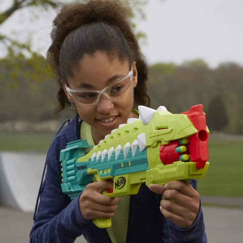 Nerf DinoSquad Armorstrike, speelgoedblaster, 8 jaar, 99 jaar, dinosaurus, 1 kg
