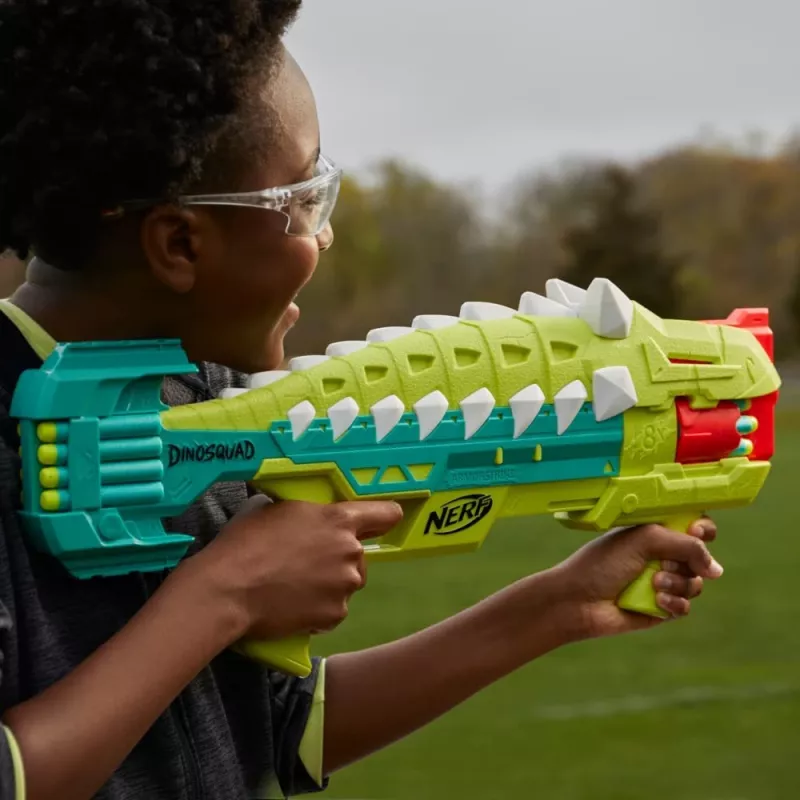 Nerf DinoSquad Armorstrike, speelgoedblaster, 8 jaar, 99 jaar, dinosaurus, 1 kg