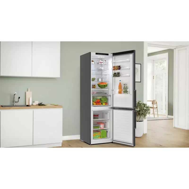 Bosch KGN39VXAU koel-vriescombinatie vrijstaand 363 l zwart