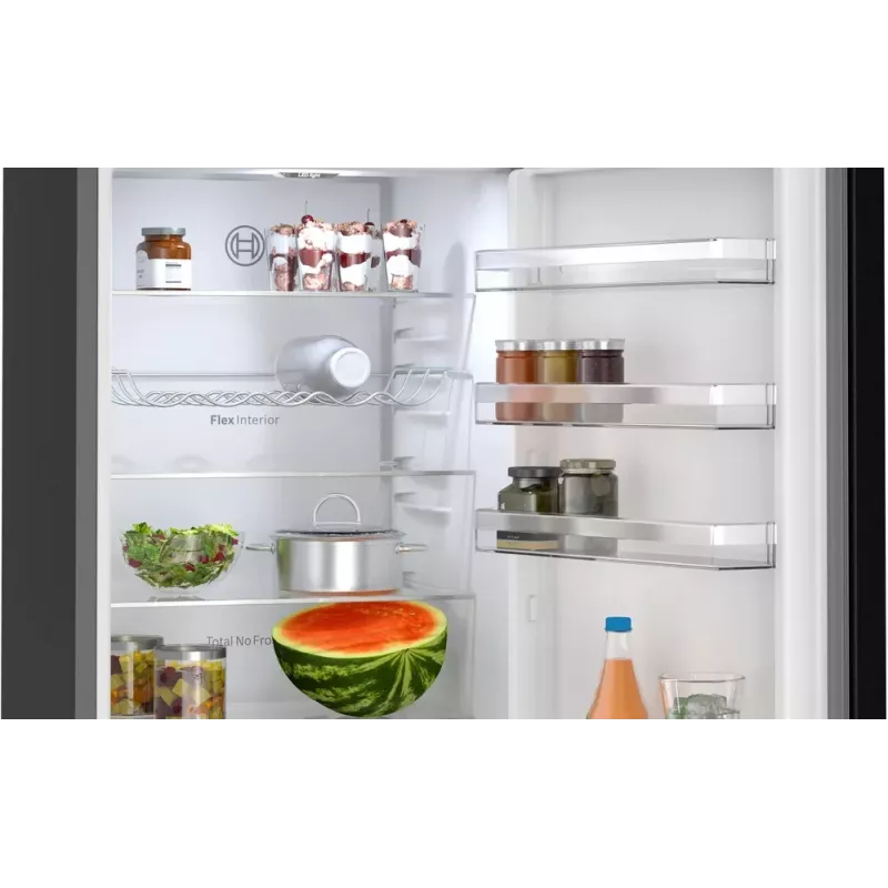 Bosch KGN39VXAU koel-vriescombinatie vrijstaand 363 l zwart