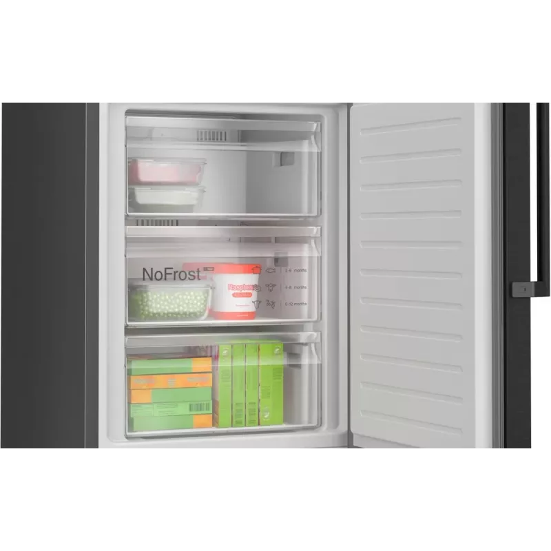 Bosch KGN39VXAU koel-vriescombinatie vrijstaand 363 l zwart