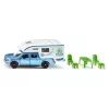 Auto Siku Ford F150 metaal kunststof blauw groen wit 3+ jaar