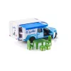 Auto Siku Ford F150 metaal kunststof blauw groen wit 3+ jaar