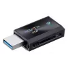 Externe SSD ADATA SC730 1 TB, USB Type-C 3.2 Gen 2, 600/600 MB/s, zwart, kunststof behuizing