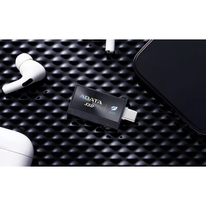 ADATA SC730 512 GB USB Type-C 3.2 Gen 2 (3.1 Gen 2) zwart